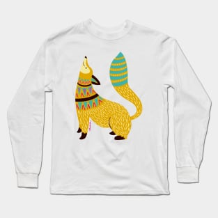 Zorro coyote Alebrije #3 Long Sleeve T-Shirt